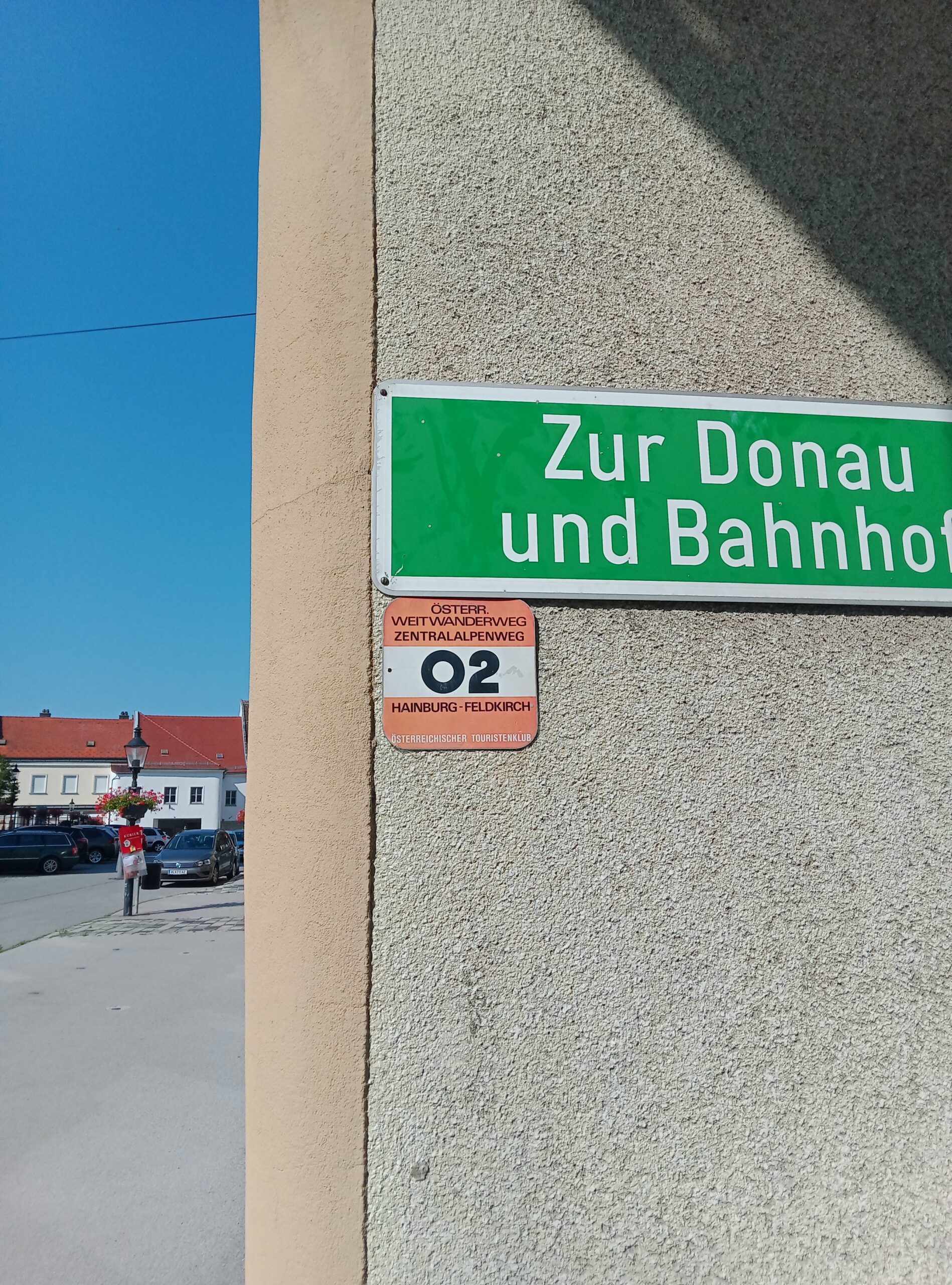 Zentralalpenweg Tag 01: Hainburg an der Donau – Parndorf