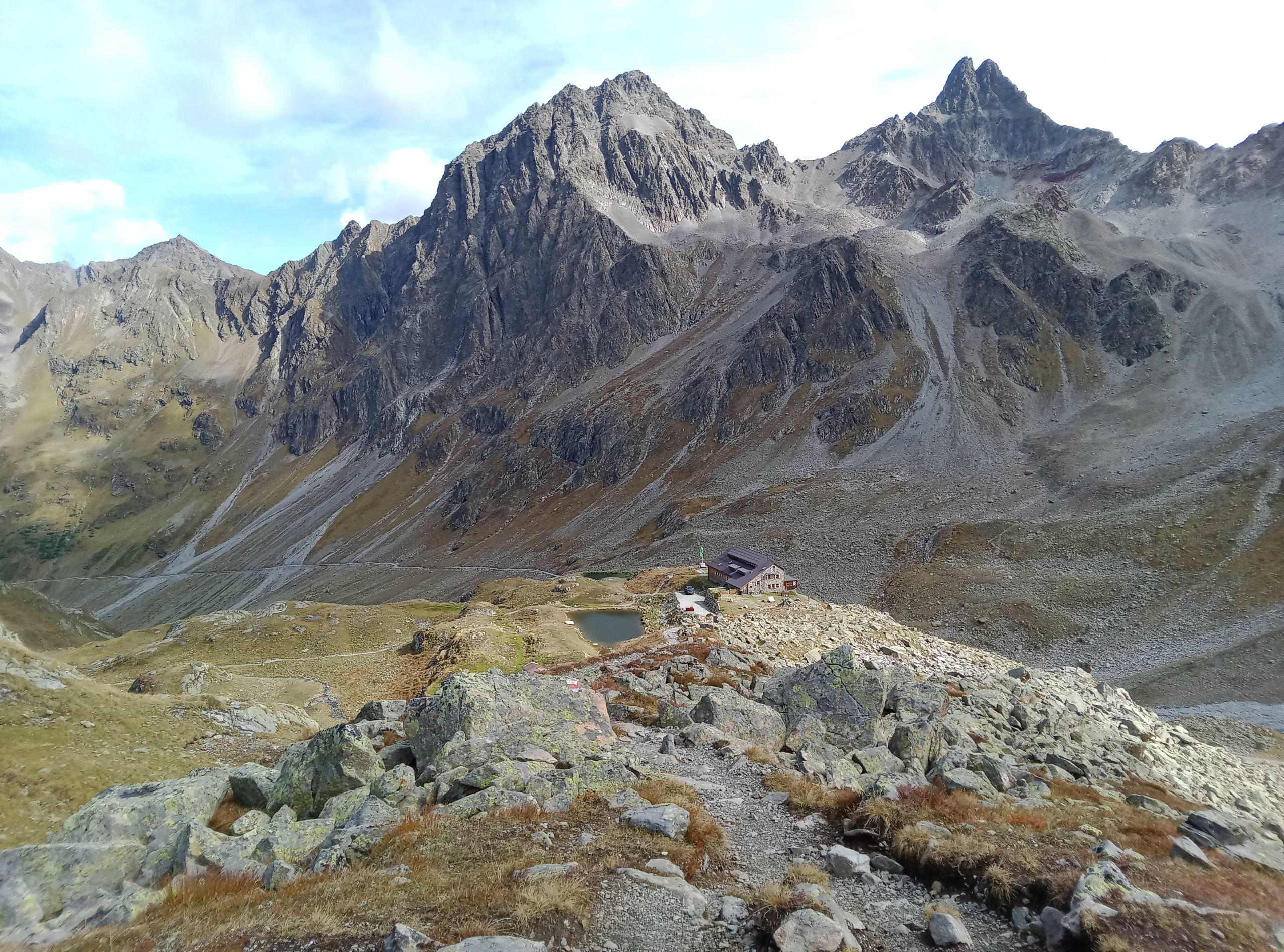 Verwallrunde, Westteil Tag 2: Konstanzer Hütte – Darmstädter Hütte